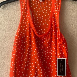 NEW Juicy Couture Polka Dot Cali Tank